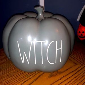 Rae dunn Witch pumpkin